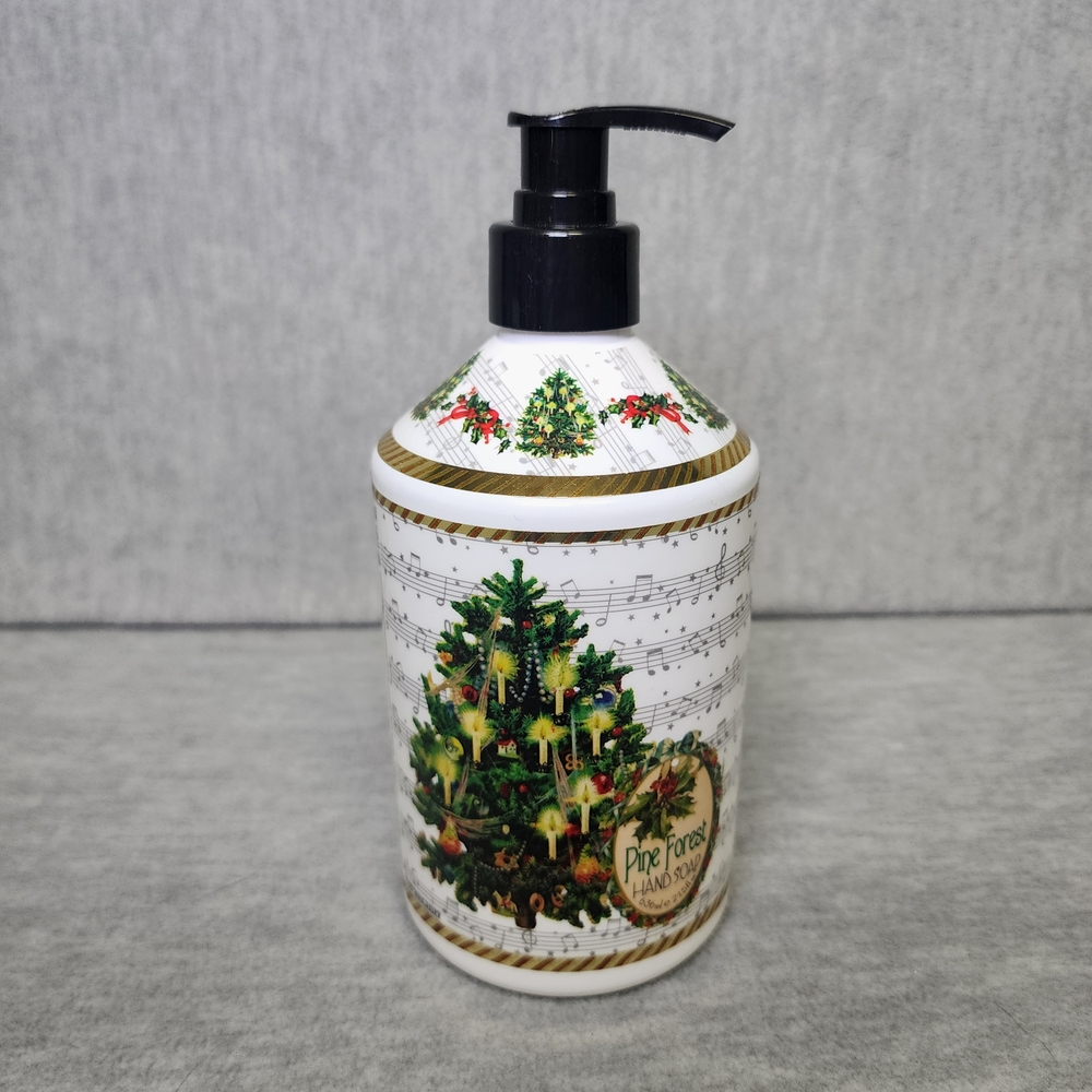 La Tasse Hand Soap Bottle Festive Pine Tree